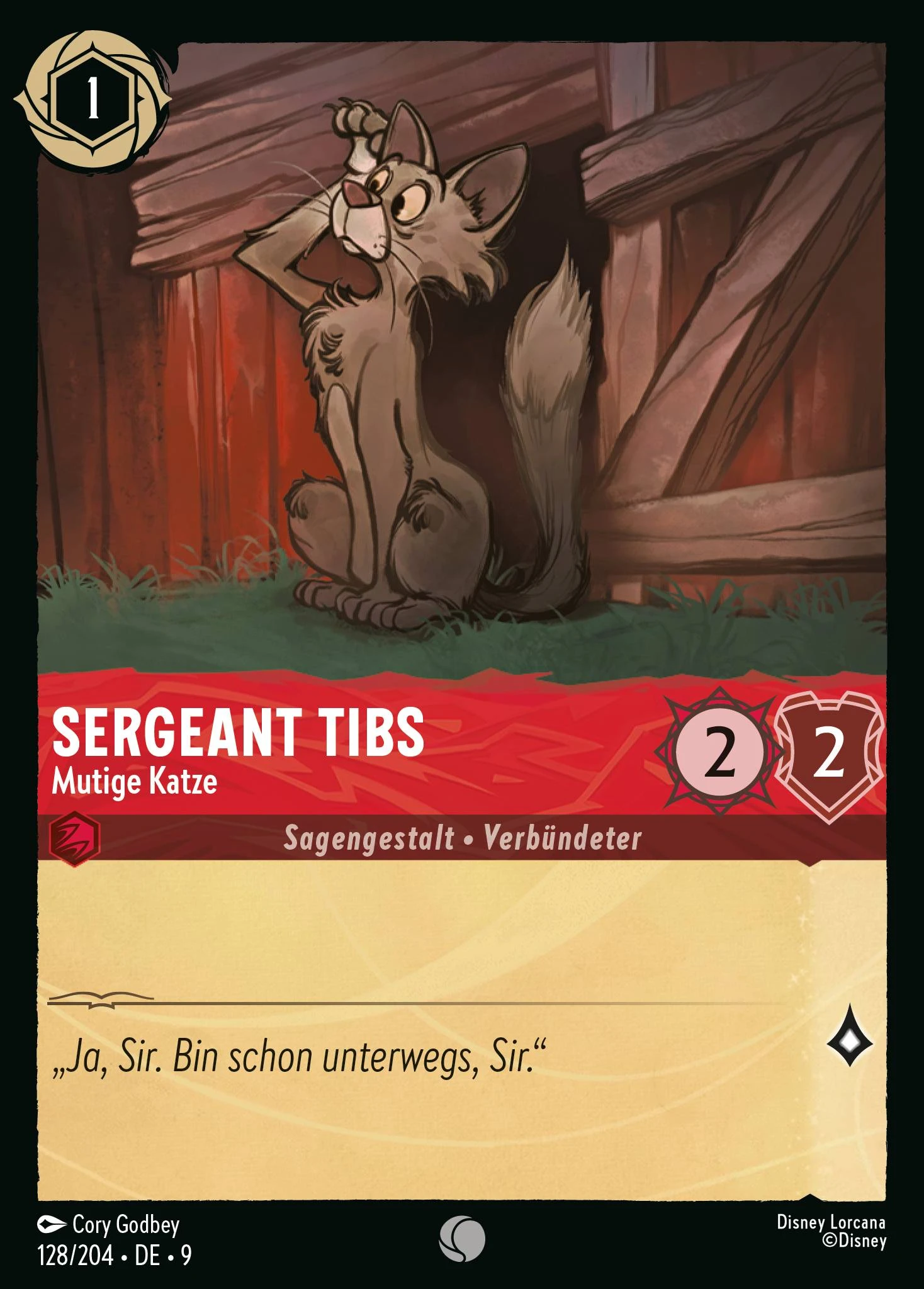 Sergeant Tibs - Mutige Katze (Mythen 128)
