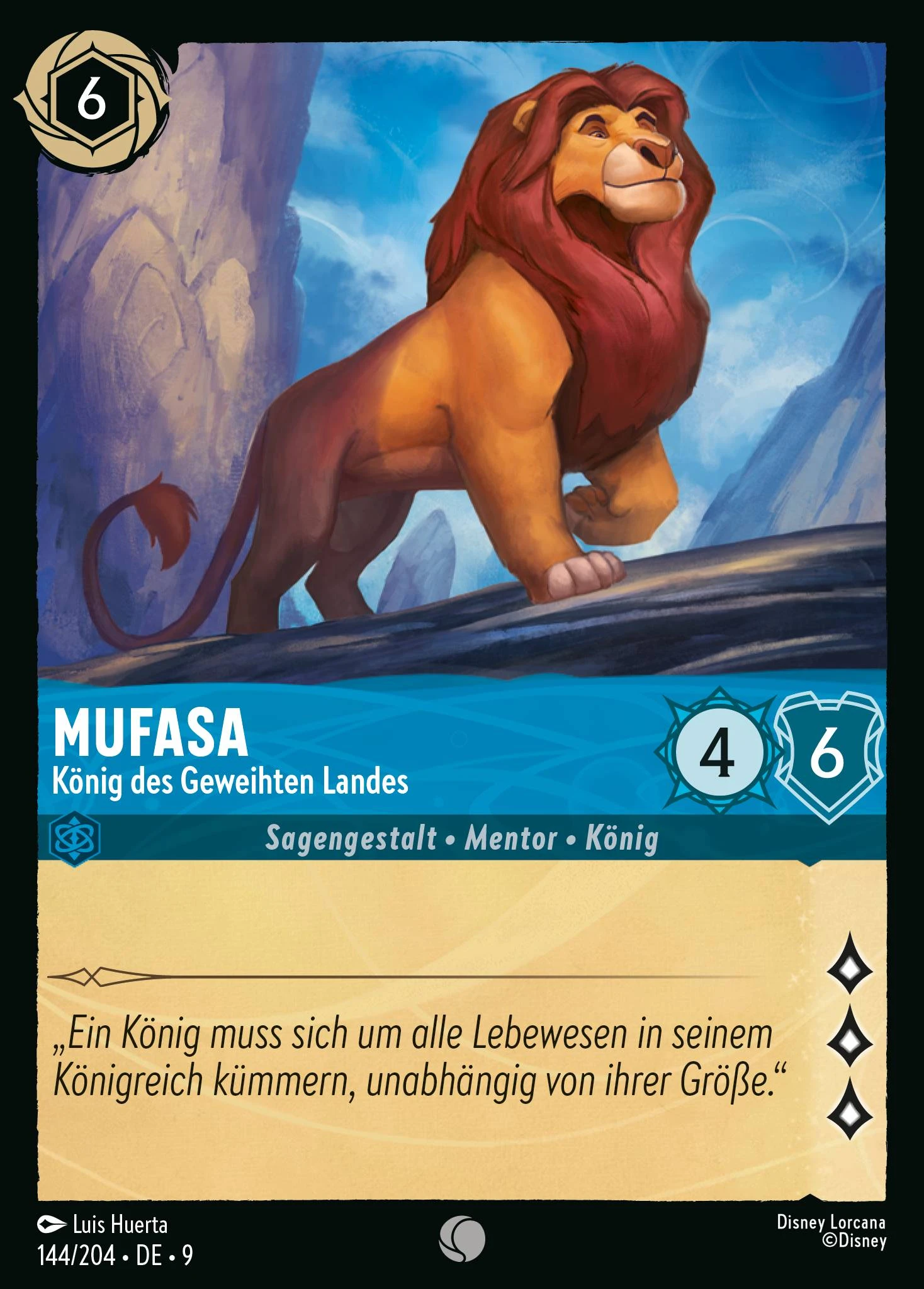 Mufasa - König des Geweihten Landes (Mythen 144)