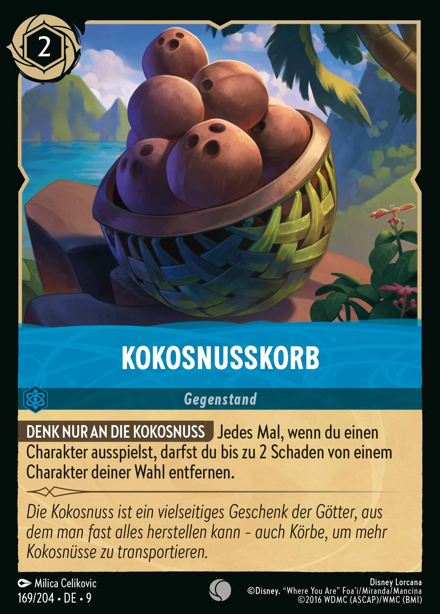 Kokosnusskorb (Mythen 169)