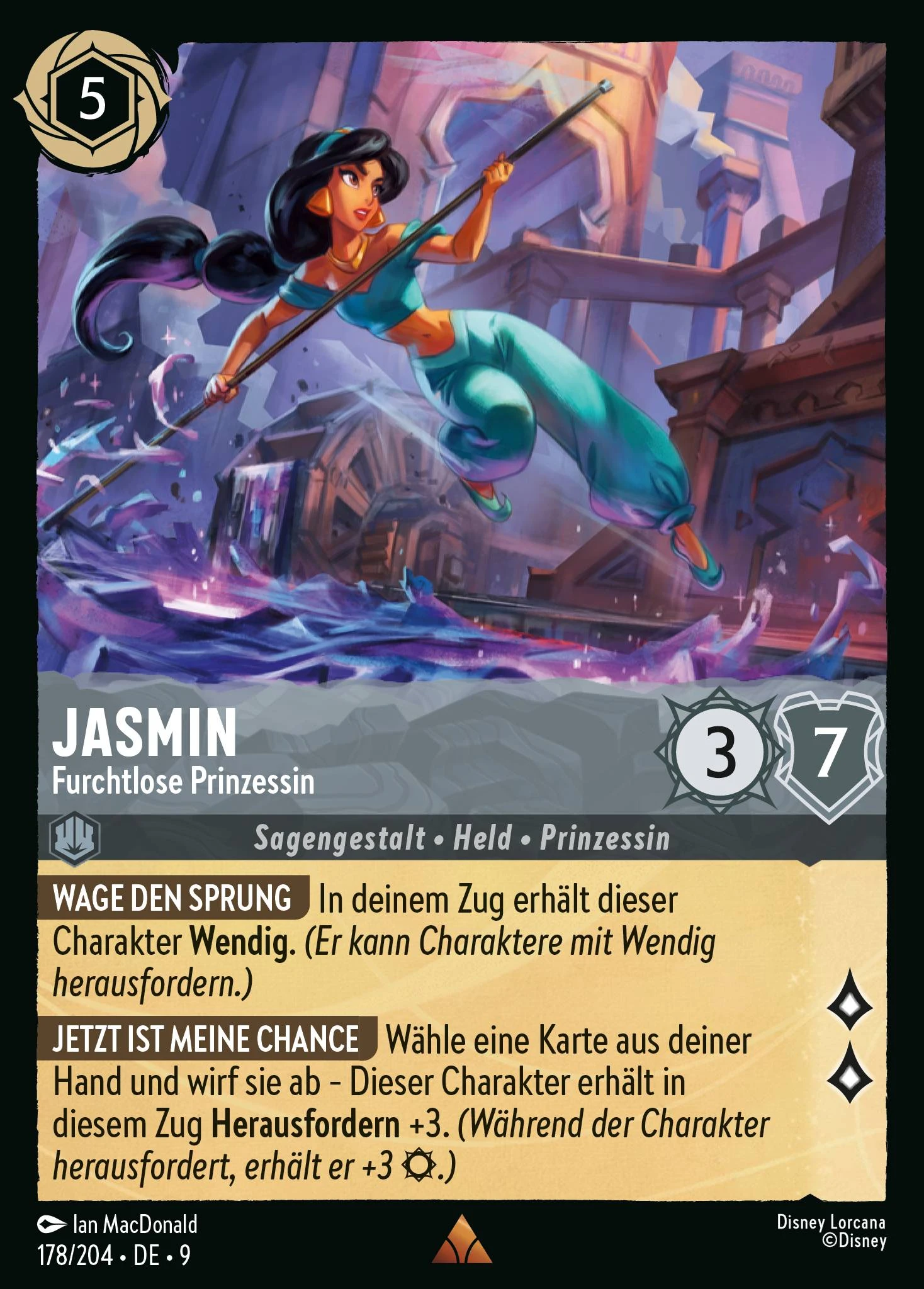 Jasmin - Furchtlose Prinzessin (Mythen 178)
