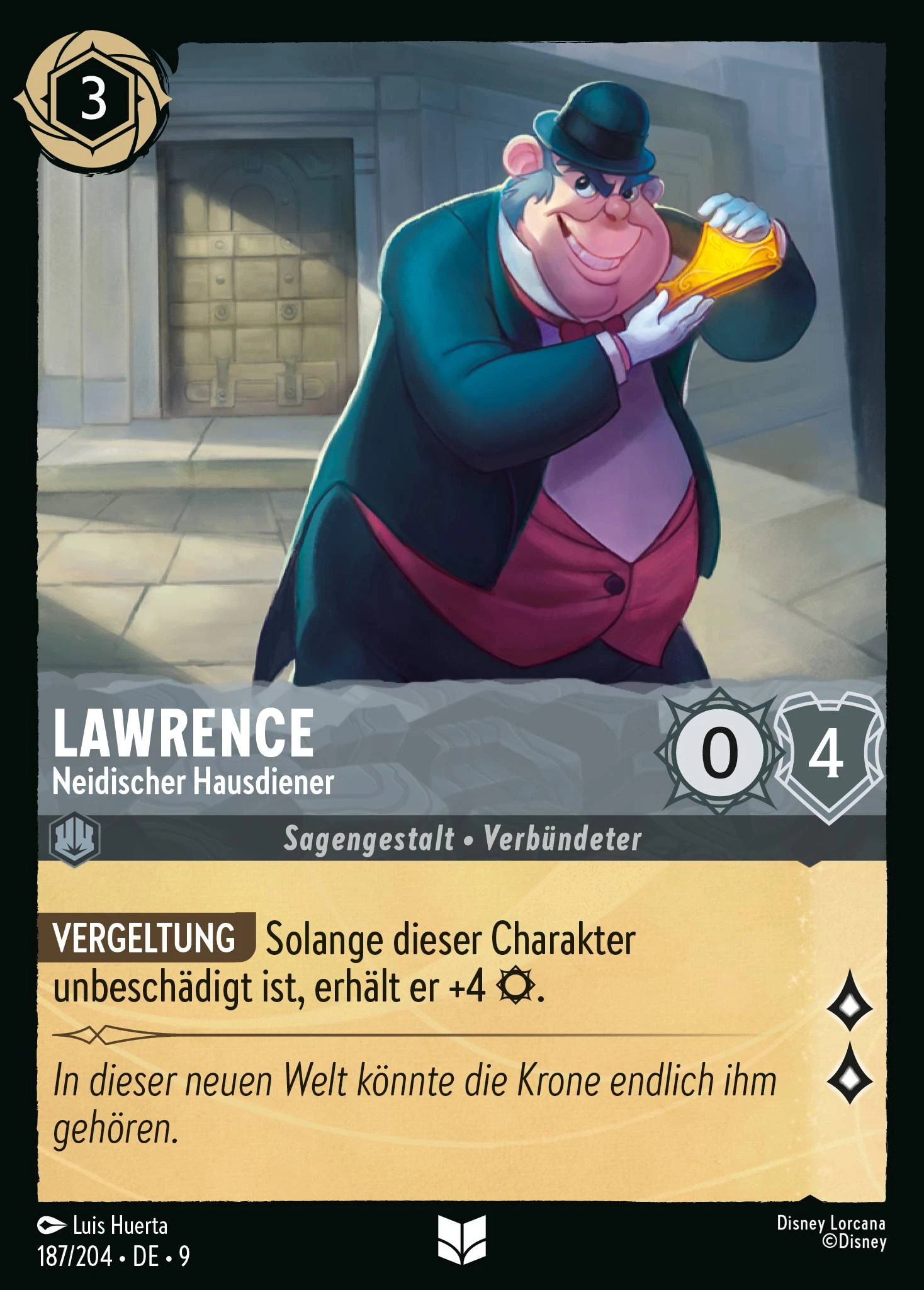Lawrence - Neidischer Hausdiener (Mythen 187)