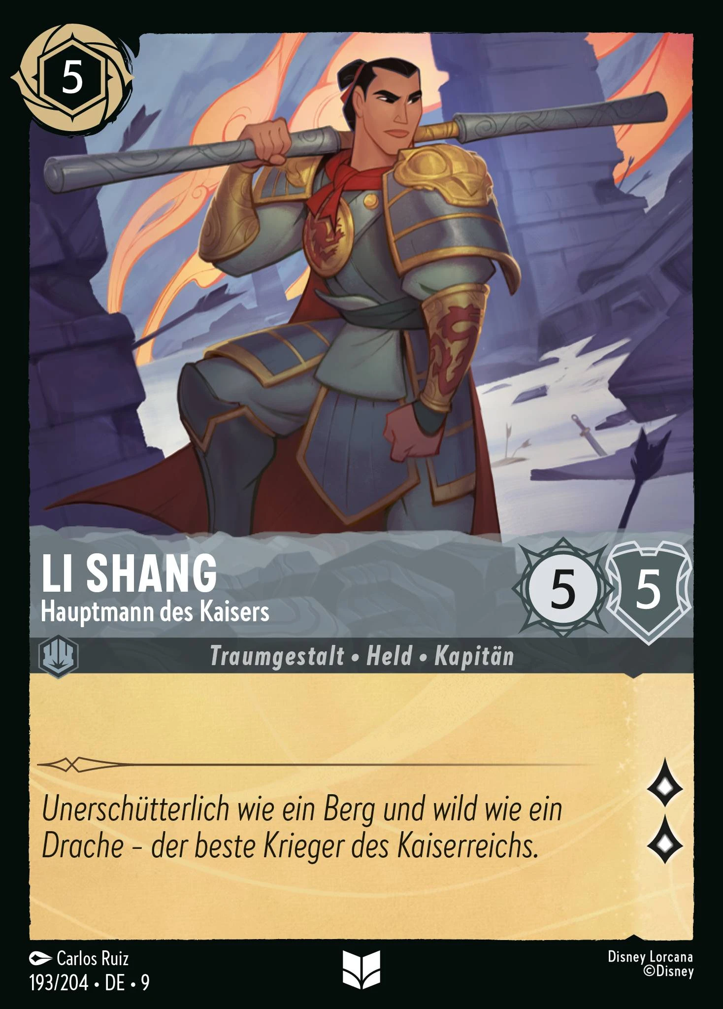 Li Shang - Hauptmann des Kaisers (Mythen 193)