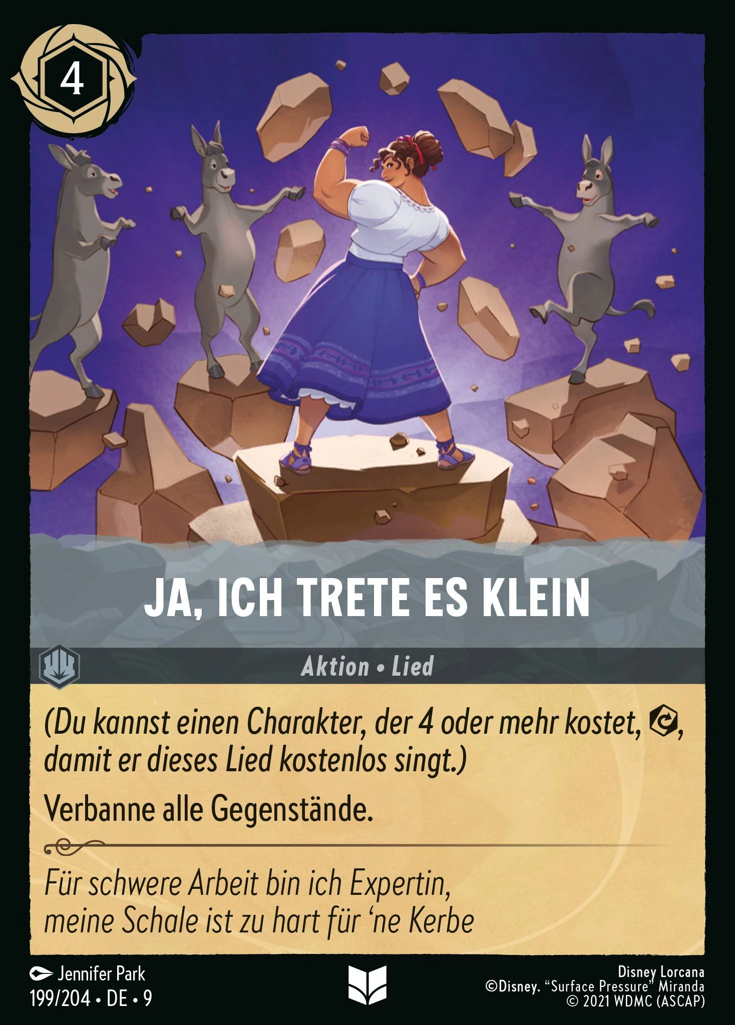 Ja, ich trete es klein (Mythen 199)