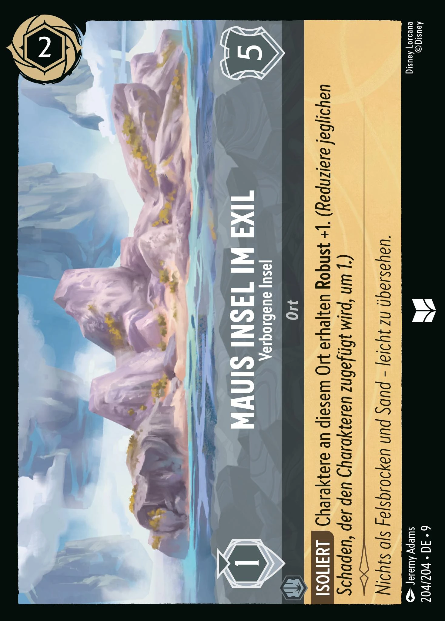 Mauis Insel im Exil - Verborgene Insel (Mythen 204)