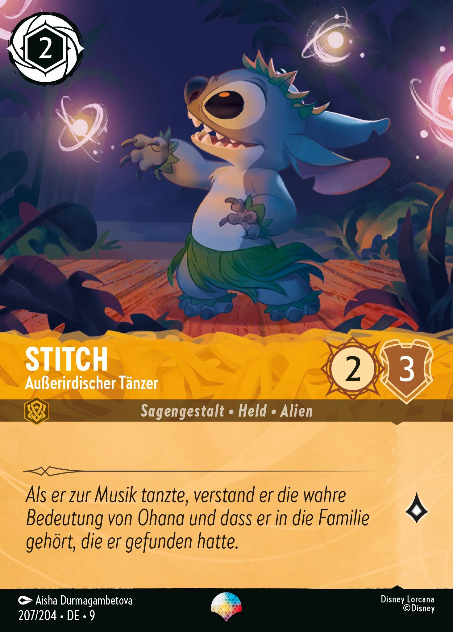 Stitch - Außerirdischer Tänzer (Mythen 207)