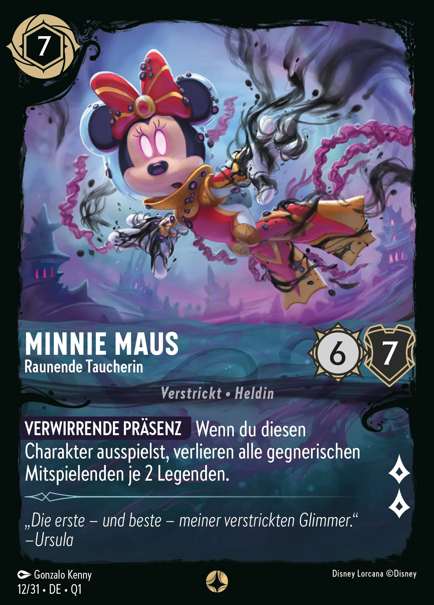 Minnie Maus - Raunende Taucherin (Die Luminari Chroniken: Gefahr aus der Tiefe 012)