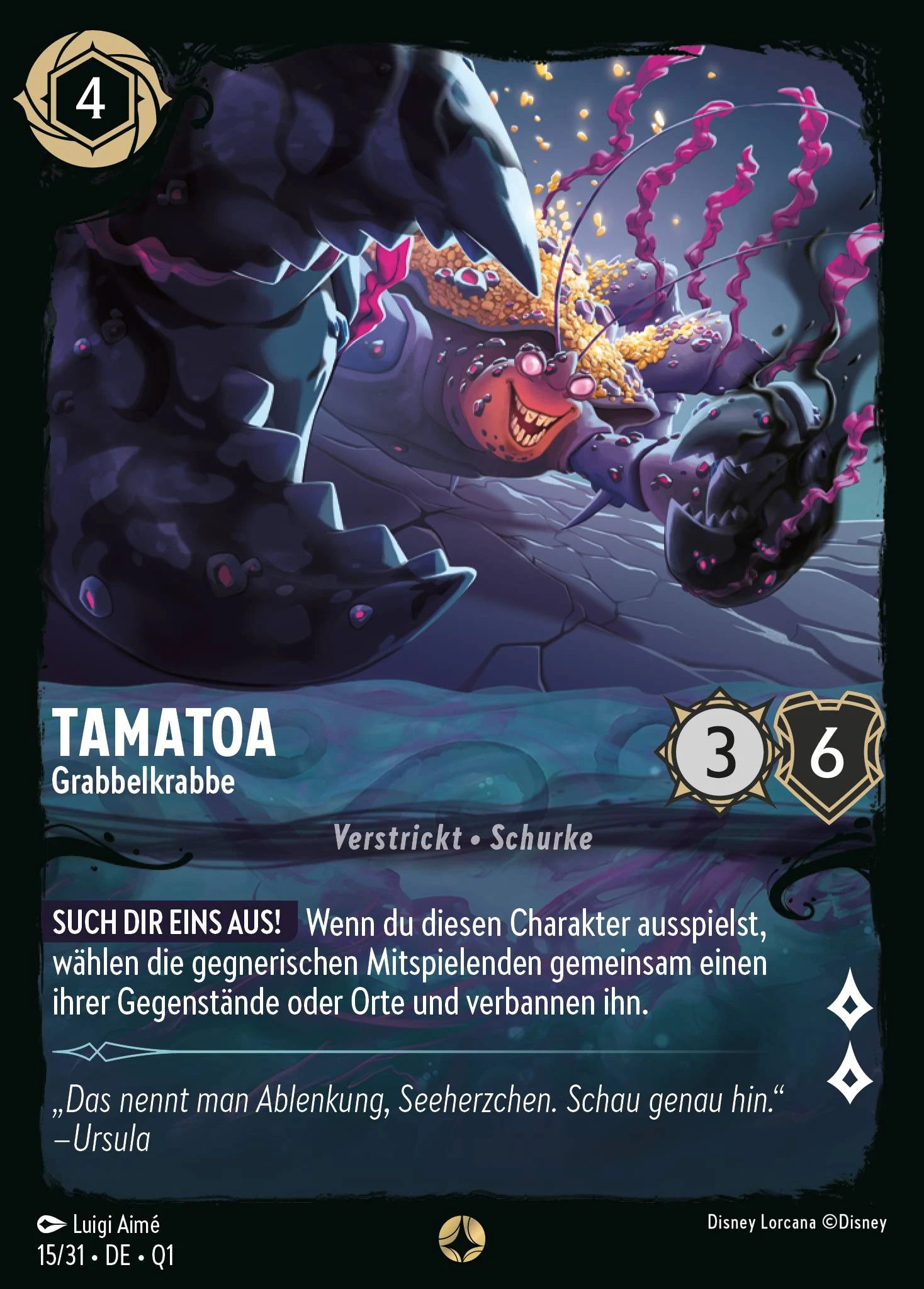 Tamatoa - Grabbelkrabbe (Die Luminari Chroniken: Gefahr aus der Tiefe 015)
