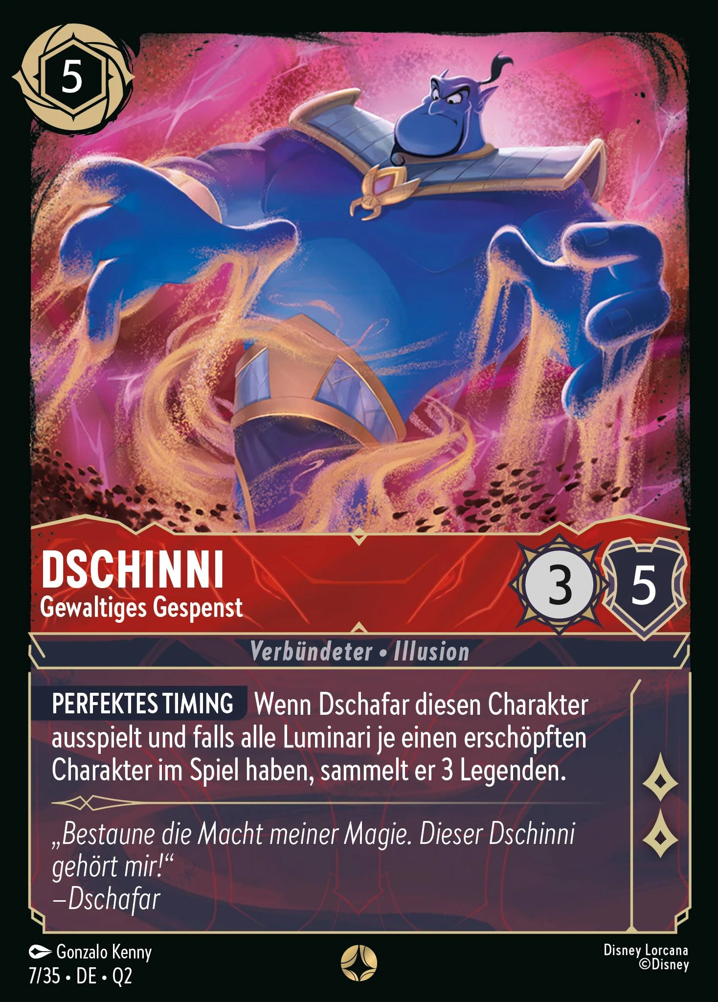 Dschinni - Gewaltiges Gespenst (Die Luminari Chroniken: Überfall auf den Palast 007)