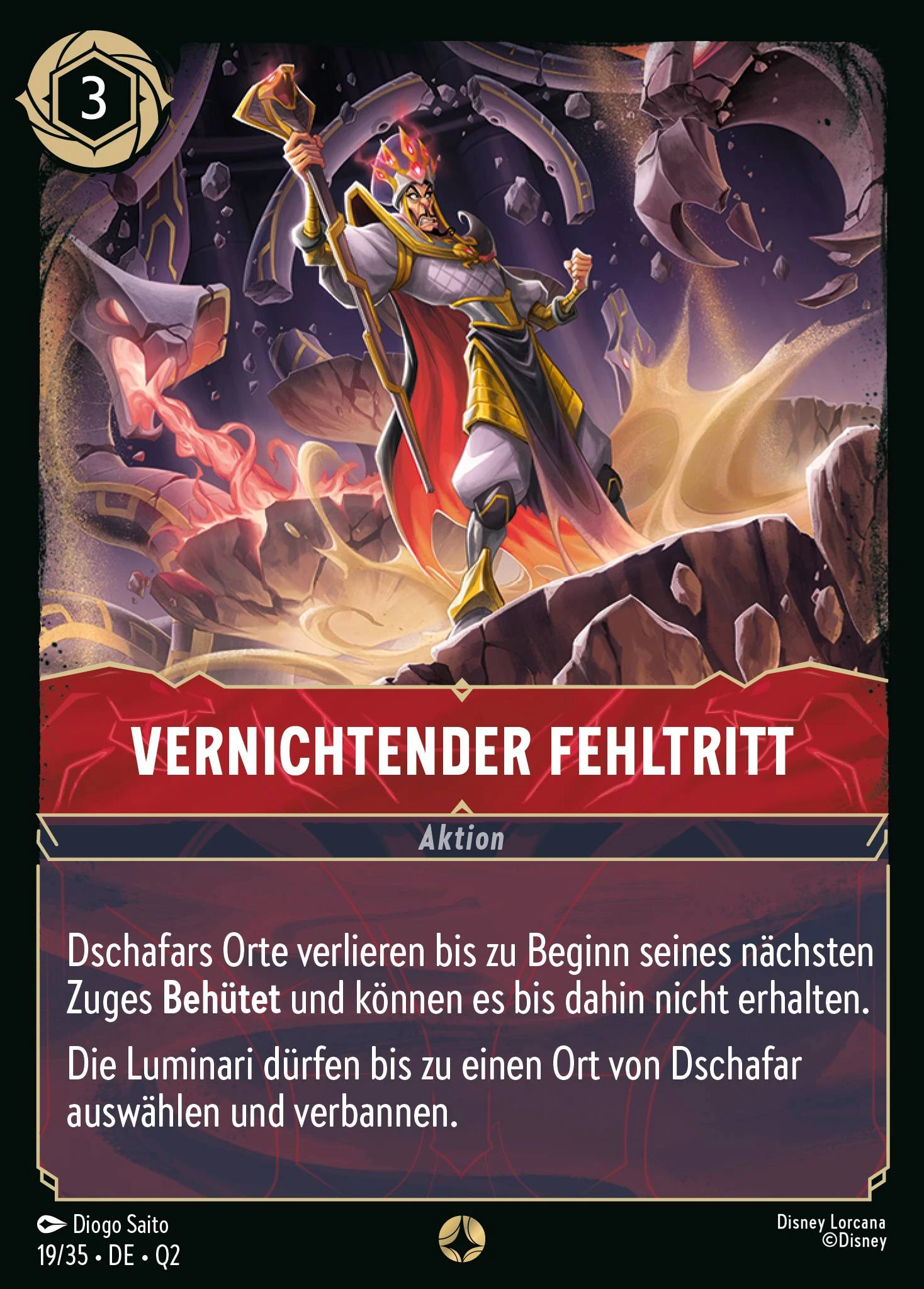Vernichtender Fehltritt (Die Luminari Chroniken: Überfall auf den Palast 019)