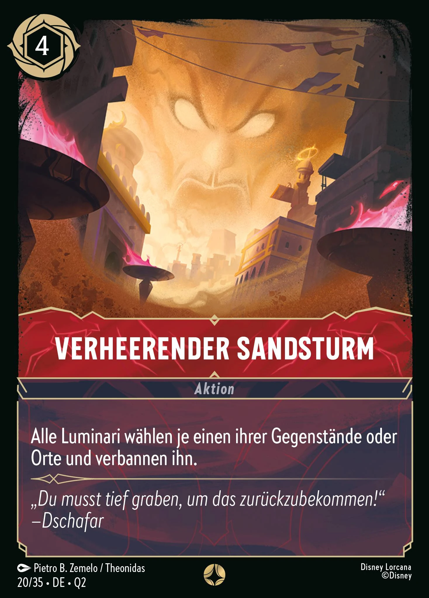 Verheerender Sandsturm (Die Luminari Chroniken: Überfall auf den Palast 020)
