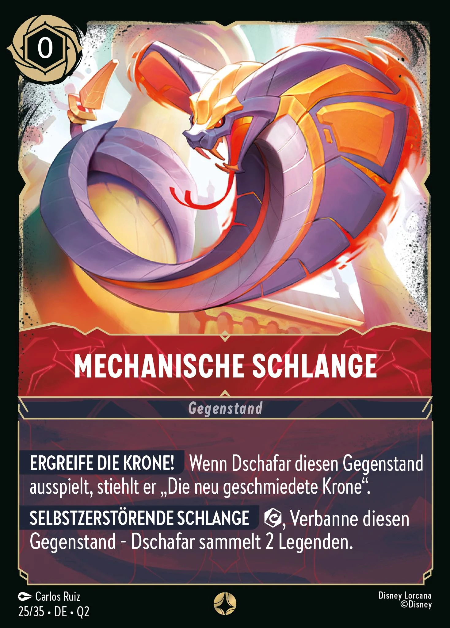 Mechanische Schlange (Die Luminari Chroniken: Überfall auf den Palast 025)