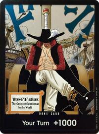 DON!! Card (Dracule Mihawk) (The Azure Sea's Seven DON-CARD-DRACULE-MIHAWK)