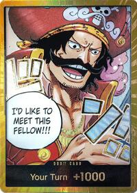 DON!! Card (Gol.D.Roger) (Gold) (Carrying On His Will DON-CARD-GOL-D-ROGER-GOLD)