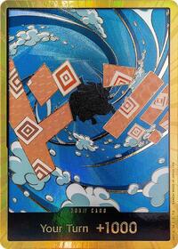 DON!! Card (Jinbe) (Gold) (The Best Vol.2 DON-CARD-JINBE-GOLD)