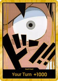 DON!! Card (Luffy) (Gold) (The Best DON-CARD-LUFFY-GOLD)