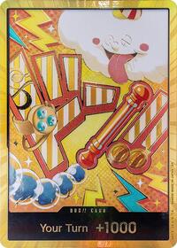 DON!! Card (Nami) (Gold) (The Best Vol.2 DON-CARD-NAMI-GOLD)