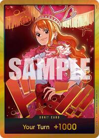 DON!! Card (Nami) (Gold) (Heroines Edition DON-CARD-NAMI-GOLD)