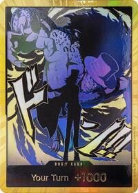 DON!! Card (Rob Lucci) (Gold) (The Best Vol.2 DON-CARD-ROB-LUCCI-GOLD)
