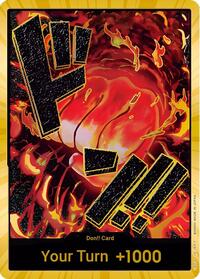 DON!! Card (Sakazuki) (Gold) (The Best DON-CARD-SAKAZUKI-GOLD)