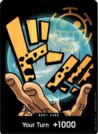 DON!! Card (Trafalgar Law) (The Best DON-CARD-TRAFALGAR-LAW)