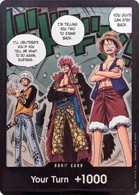 DON!! Card (Trafalgar Law, Eustass Kid and Monkey.D.Luffy) (Double Pack Set Vol. 4) (500 Years In The Future DON-CARD-TRAFALGAR-LAW-EUSTASS-KID-AND-MONKEY-D-LUFFY-DOUBLE-PACK-SET-VOL-4)