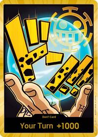 DON!! Card (Trafalgar Law) (Gold) (The Best DON-CARD-TRAFALGAR-LAW-GOLD)