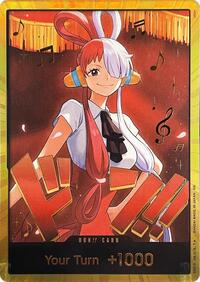 DON!! Card (Uta) (Gold) (Heroines Edition DON-CARD-UTA-GOLD)
