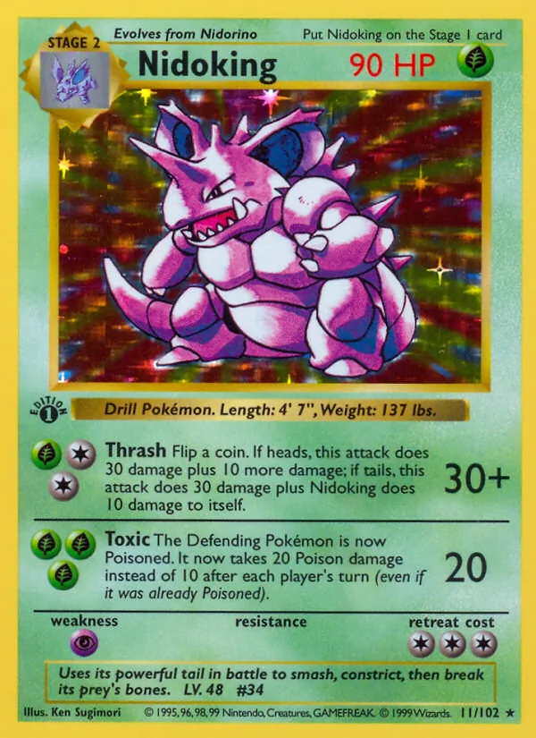 Nidoking (Grundset 011)