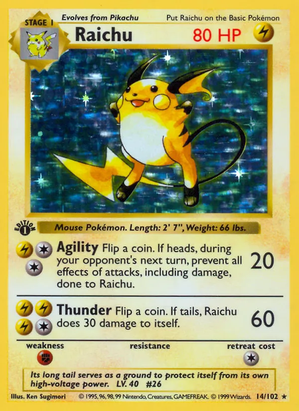 Raichu (Grundset 014)