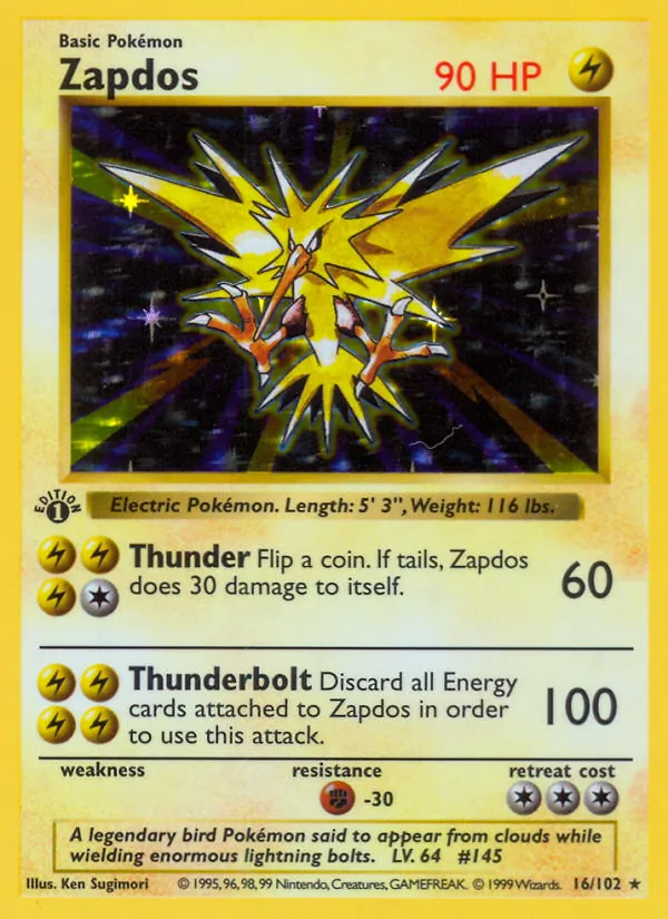 Zapdos (Grundset 016)