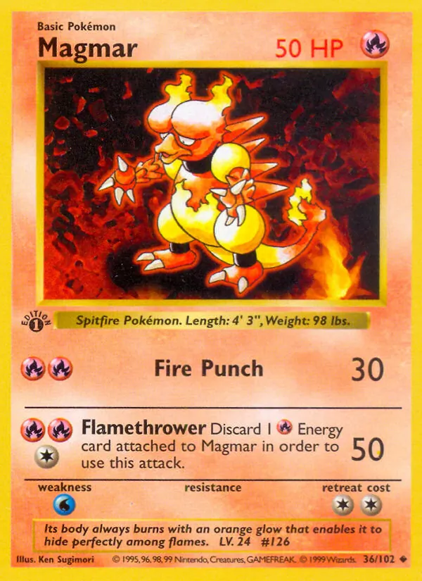 Magmar (Grundset 036)