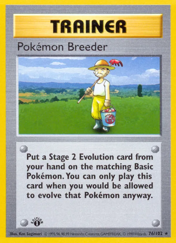 Pokémon-Züchter (Grundset 076)