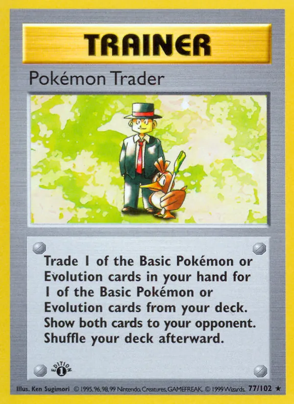 Pokémon-Händler (Grundset 077)