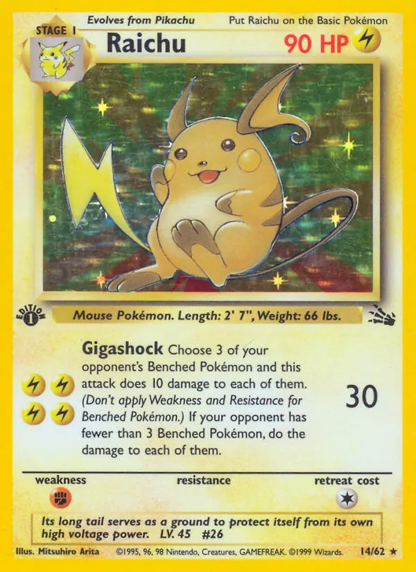 Raichu (Fossil 014)