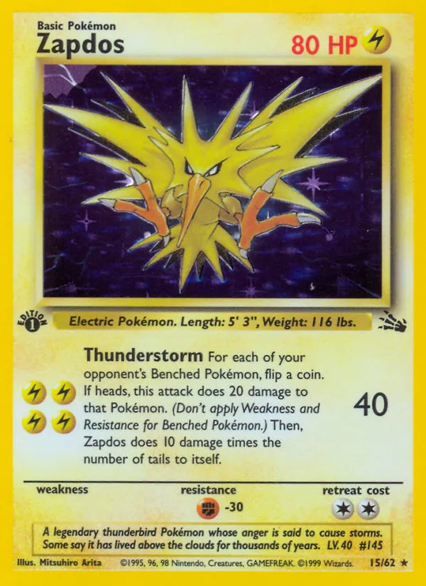 Zapdos (Fossil 015)