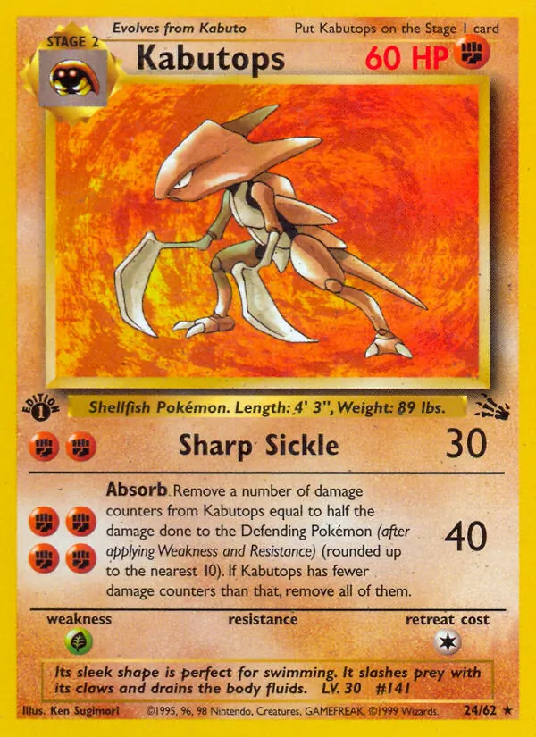 Kabutops (Fossil 024)