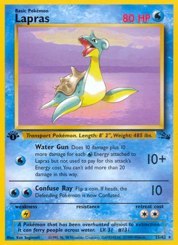 Lapras (Fossil 025)