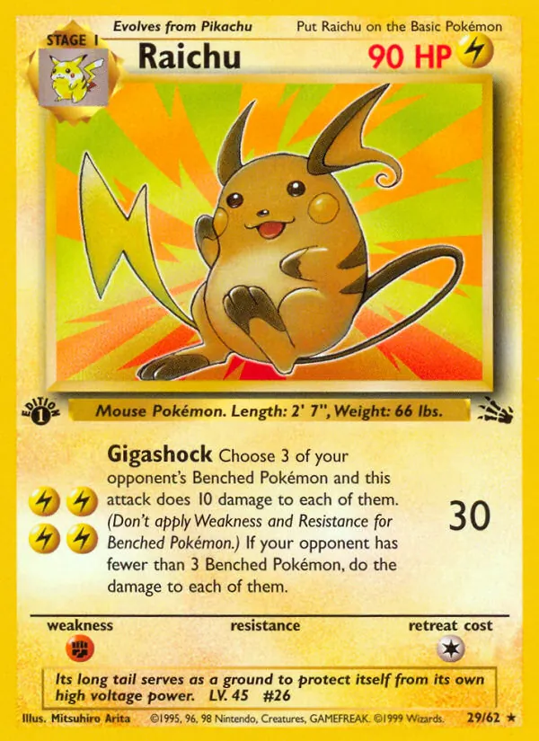 Raichu (Fossil 029)