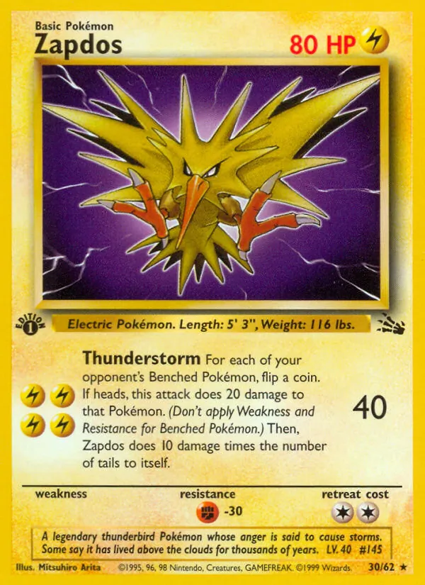 Zapdos (Fossil 030)