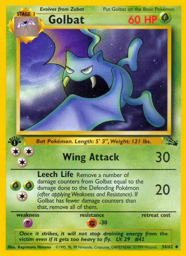 Golbat (Fossil 034)