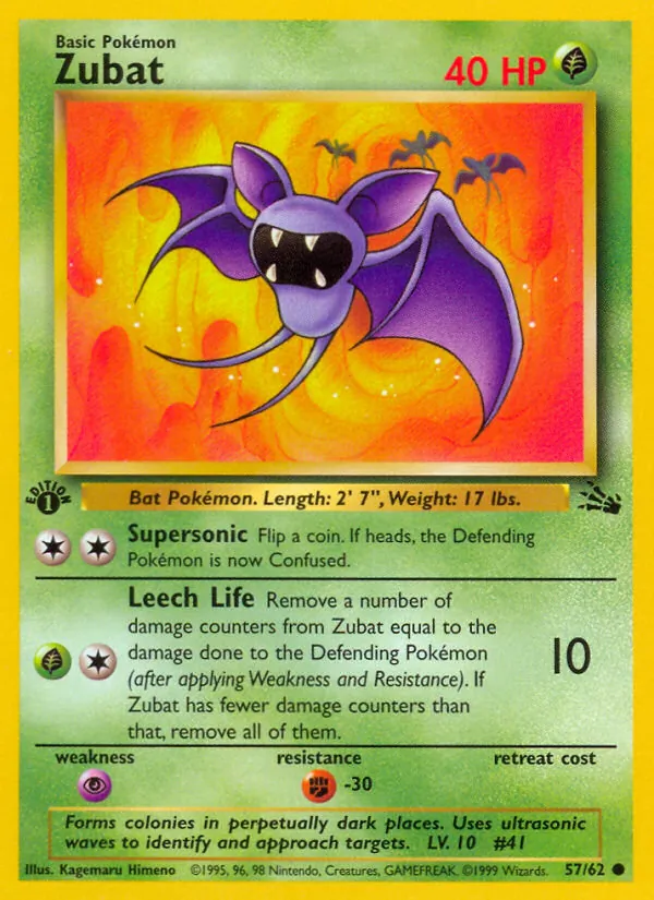 Zubat (Fossil 057)