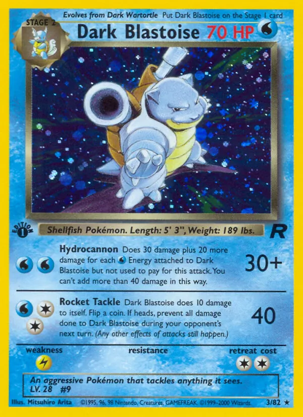 Dunkles Turtok (Team Rocket 003)