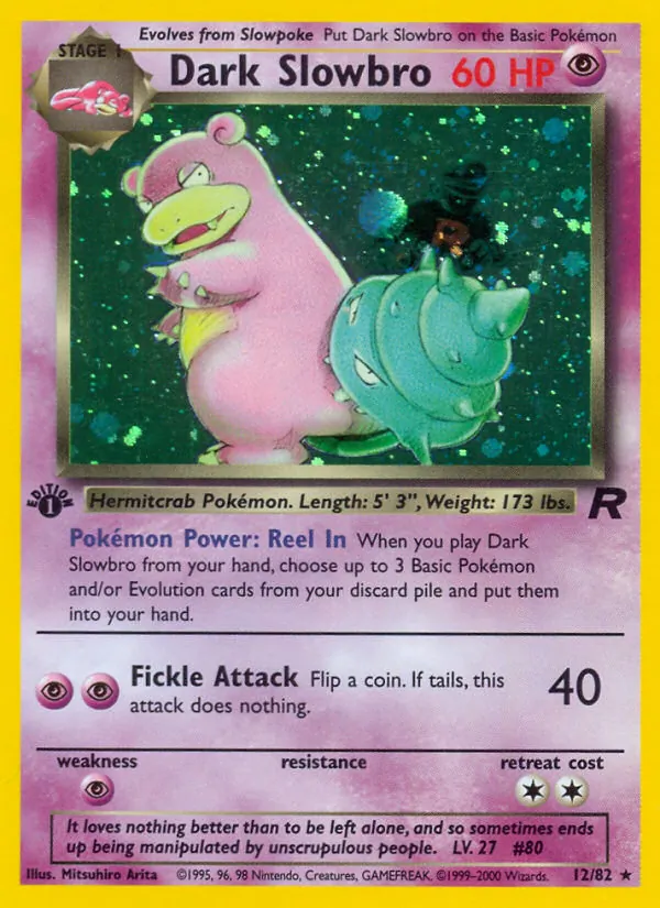 Dunkles Lahmus (Team Rocket 012)