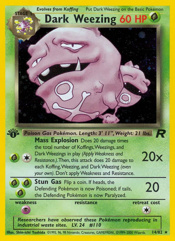 Dunkles Smogmog (Team Rocket 014)