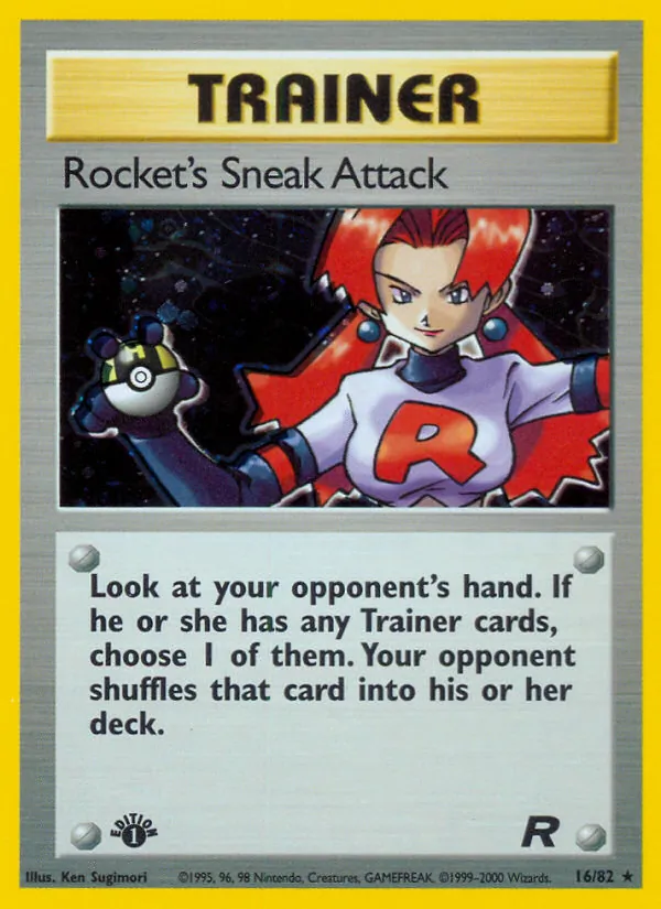 Rockets Überraschungsangriff (Team Rocket 016)