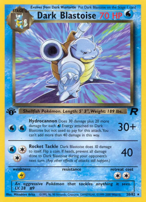 Dunkles Turtok (Team Rocket 020)
