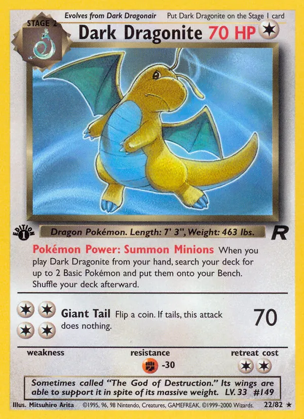 Dunkles Dragoran (Team Rocket 022)
