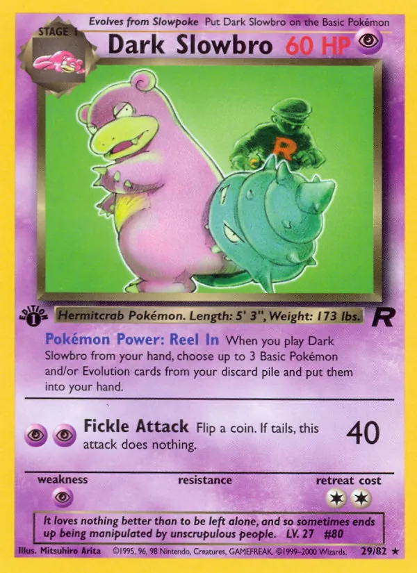 Dunkles Lahmus (Team Rocket 029)
