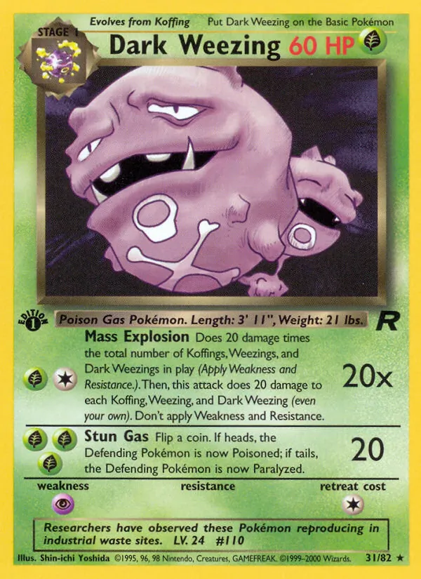 Dunkles Smogmog (Team Rocket 031)