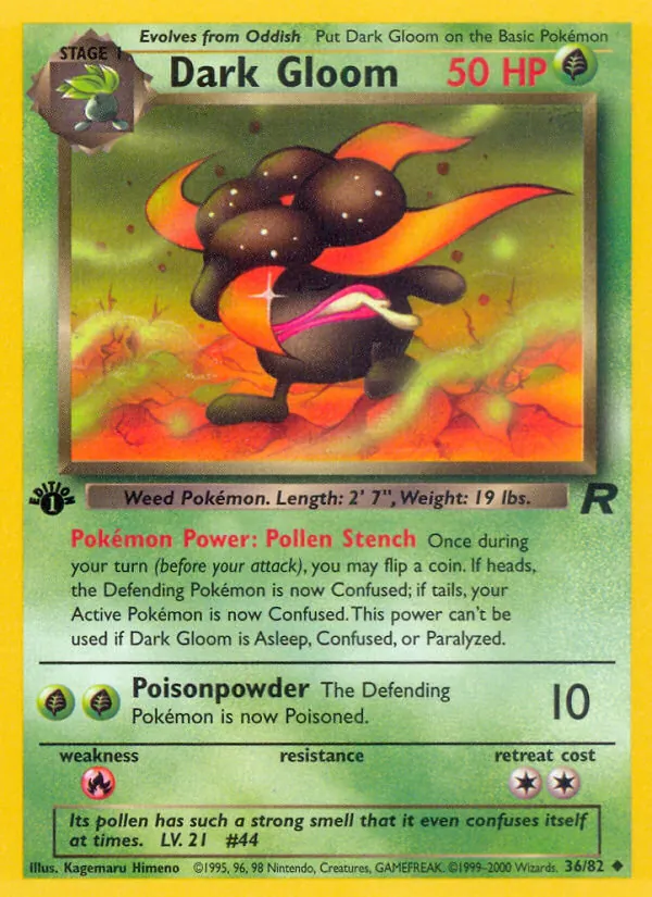 Dunkles Duflor (Team Rocket 036)